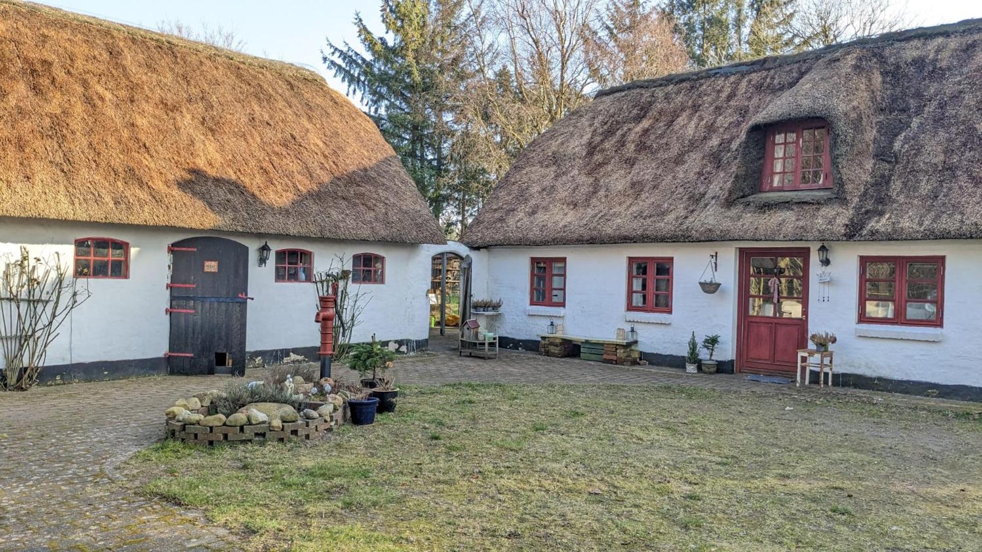 Gemuetliches Reetdachhaus Mit Kaminofen Hostel Ribe Exterior photo
